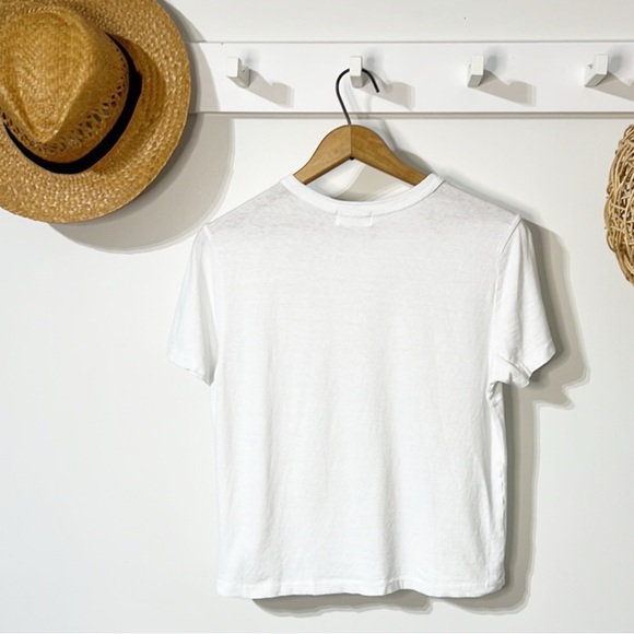 Aritzia Denim Forum The Vintage Cropped T-Shirt - Picture 6 of 8